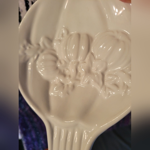NWT pumpkin themed spoon rest - Picture 2 of 6